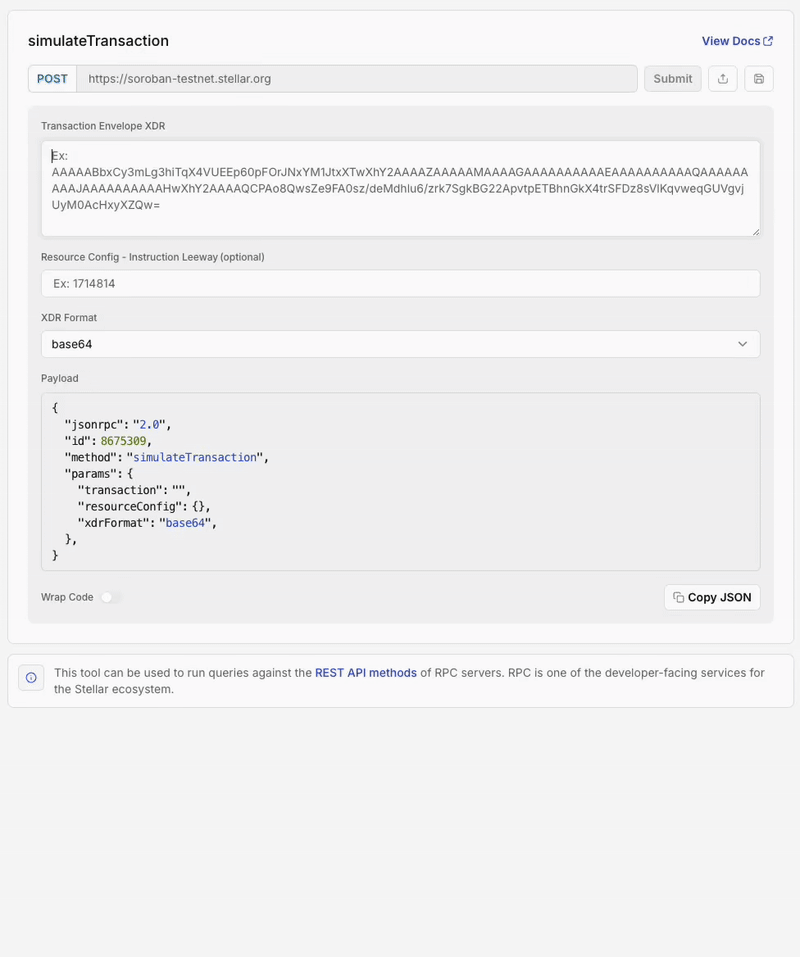 Lab: simulateTransaction